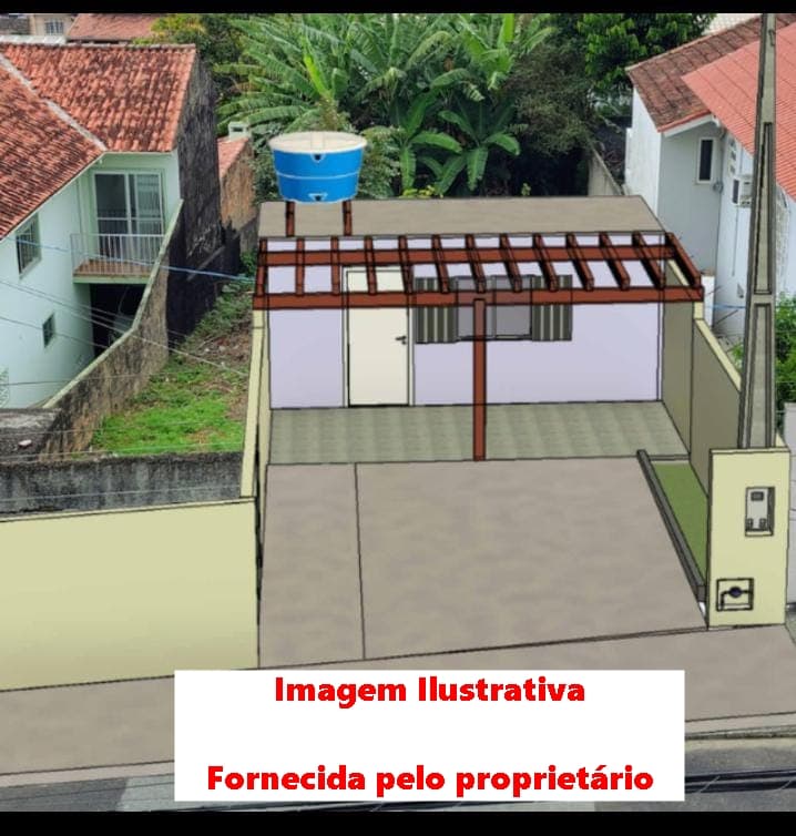Studio Comercial em Container com Amplo Pátio em Barreiros- São José/SC